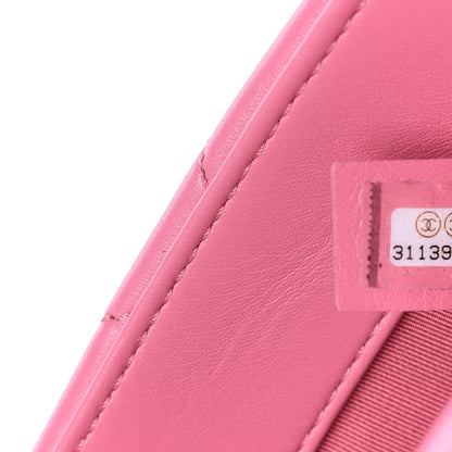 Chanel Lambskin Quilted Medium Chanel 19 Flap Pink 9 of 11