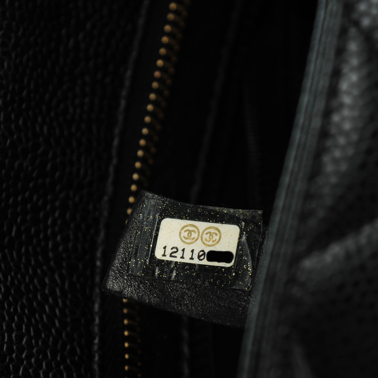 Chanel Caviar Quilted Medallion Tote Black 7 of 7