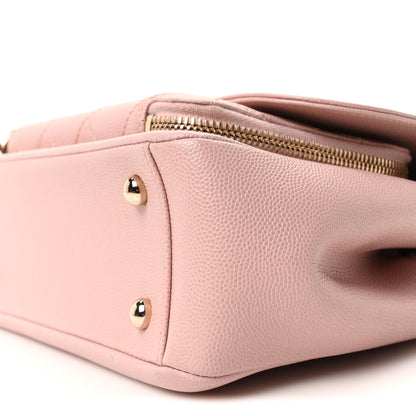 Chanel Caviar Quilted Small Business Affinity Flap Light Pink 10 of 10