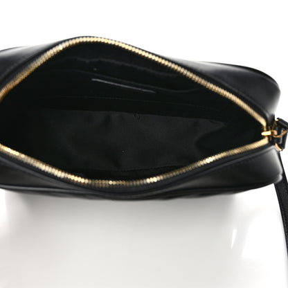 Saint Laurent Calfskin Matelasse Monogram Lou Camera Bag Black 5 of 10