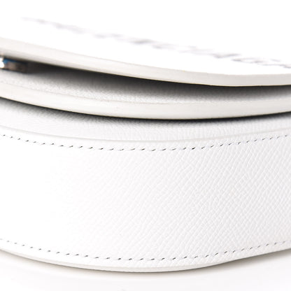 Balenciaga Grained Calfskin Logo Print Ville Day Bag XS White 7 of 18