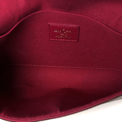 Louis Vuitton Monogram Pochette Felicie Chain Wallet Fuchsia 6 of 12