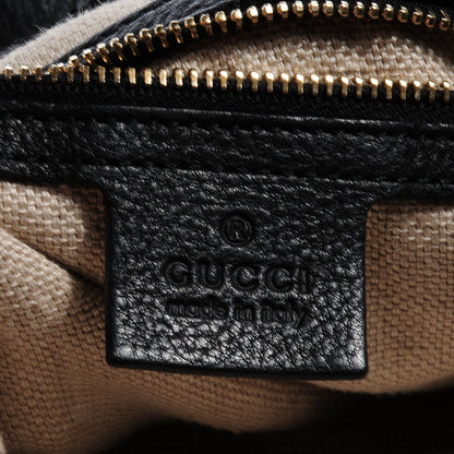 Gucci Leather Medium Marrakech Shoulder Bag Black 6 of 8