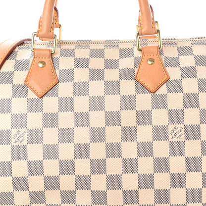 Louis Vuitton Damier Azur Speedy Bandouliere 35 11 of 16