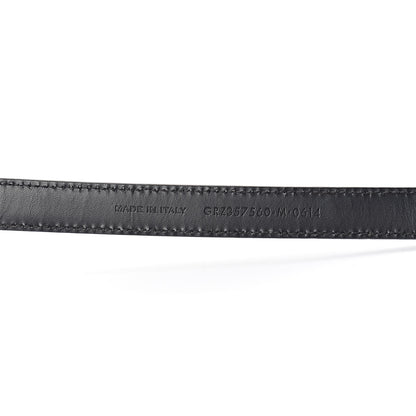 Saint Laurent Calfskin Monogram Chain Belt Black 5 of 6