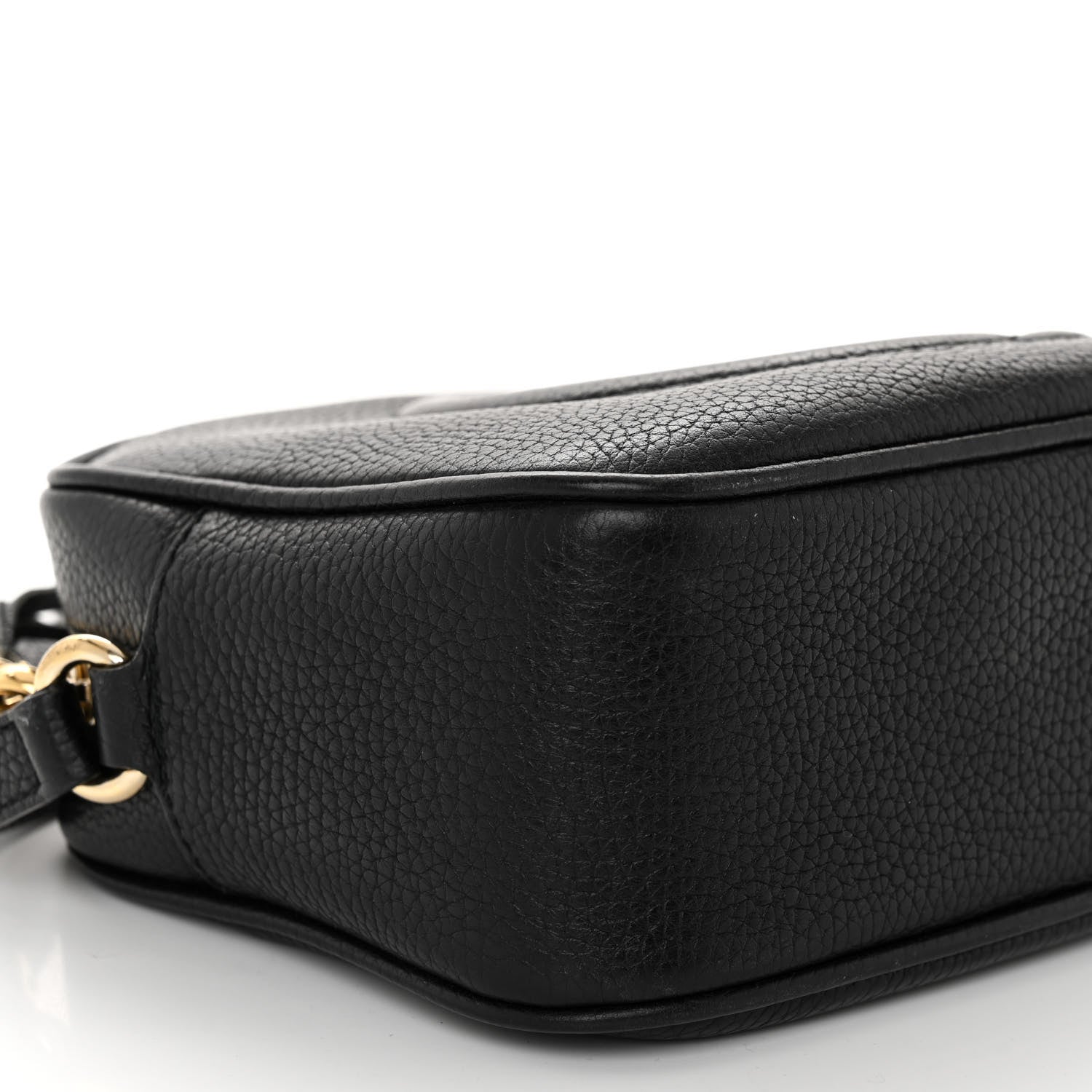 Gucci Pebbled Calfskin Small Soho Disco Bag Black 9 of 10