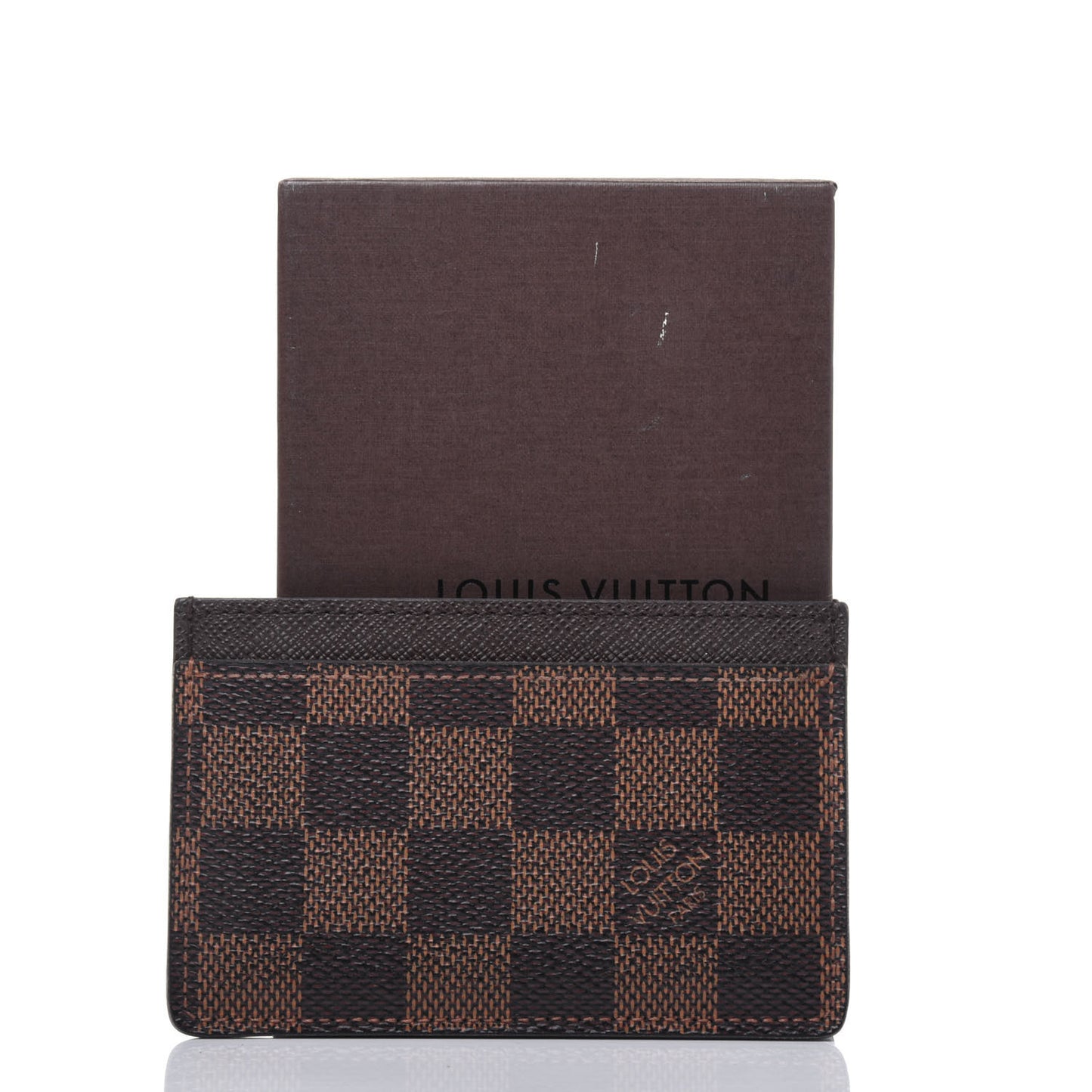 Damier Ebene Card Holder