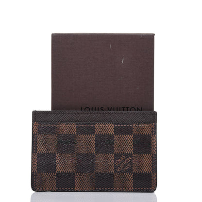 Louis Vuitton Damier Ebene Card Holder 10 of 10