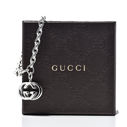Gucci Sterling Silver Britt Charm Bracelet 5 of 5