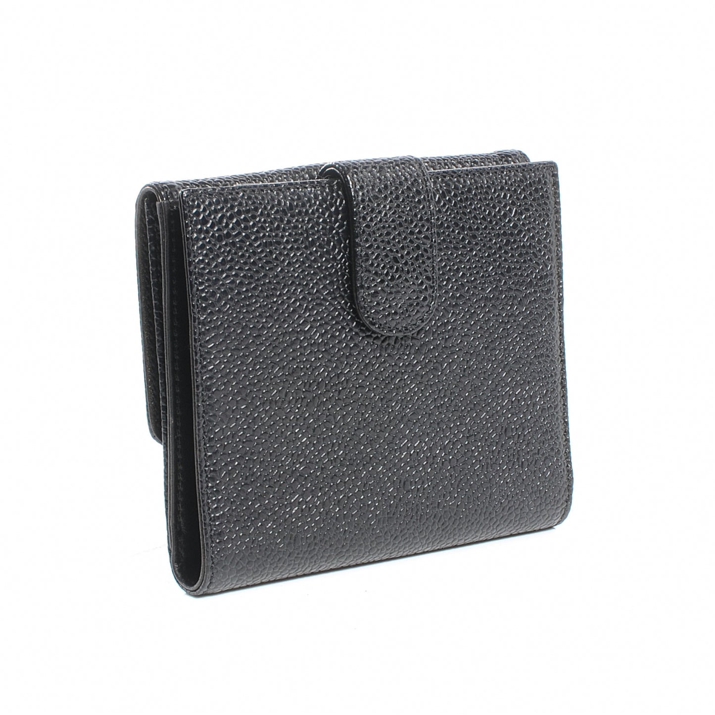 Caviar Compact CC Wallet Black