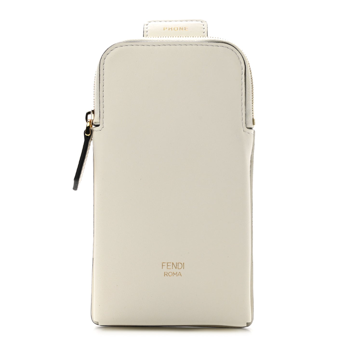Vitello Grace Cell Pocket Strap You White