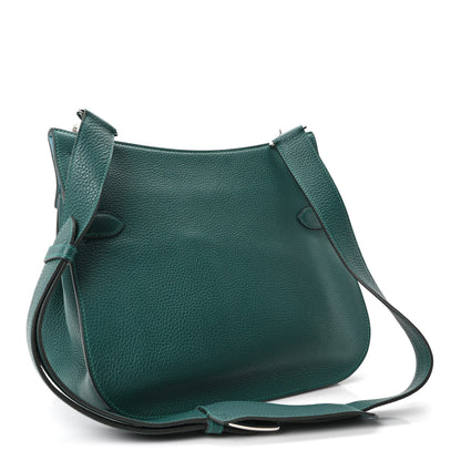 Hermes Taurillon Clemence Verso Jypsiere 31 Malachite Bleu Atoll 3 of 10