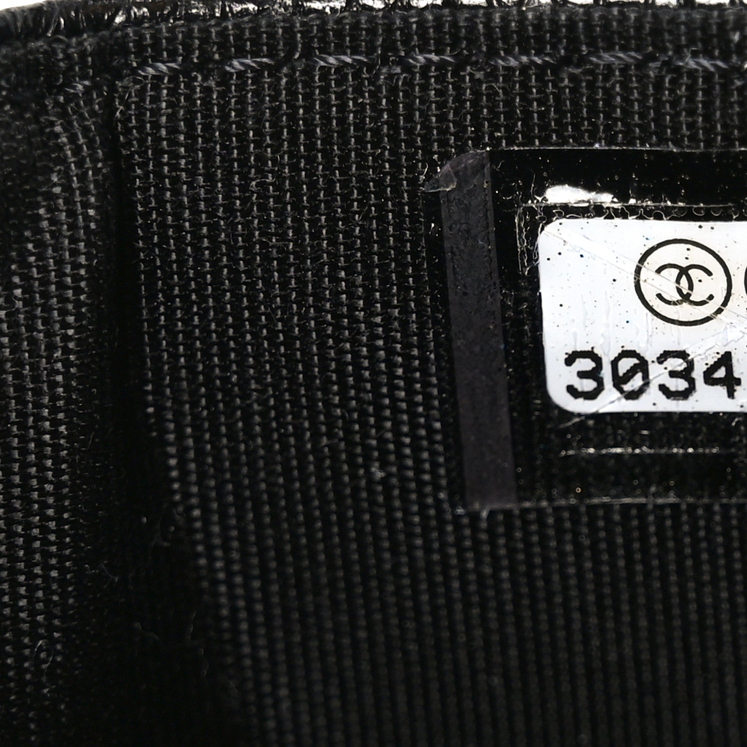 Chanel Caviar Quilted Boy Card Holder Black 7 of 8