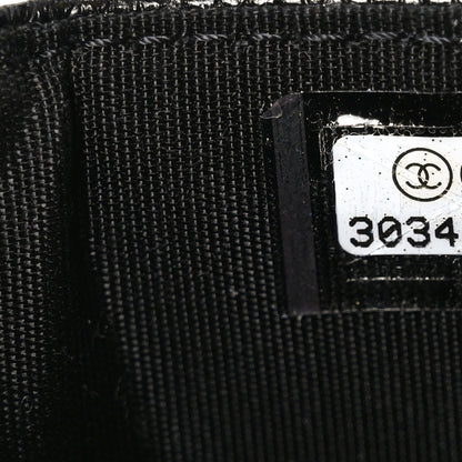 Chanel Caviar Quilted Boy Card Holder Black 7 of 8