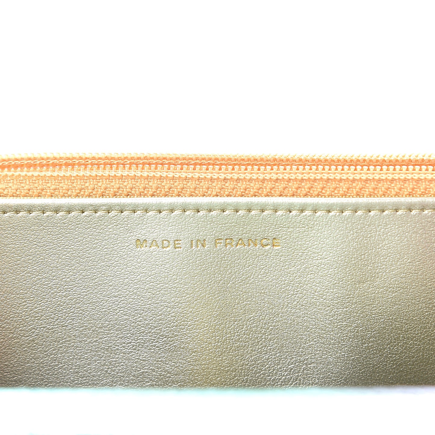 Metallic Goatskin Quilted 2.55 Reissue Wallet on Chain WOC Multicolor