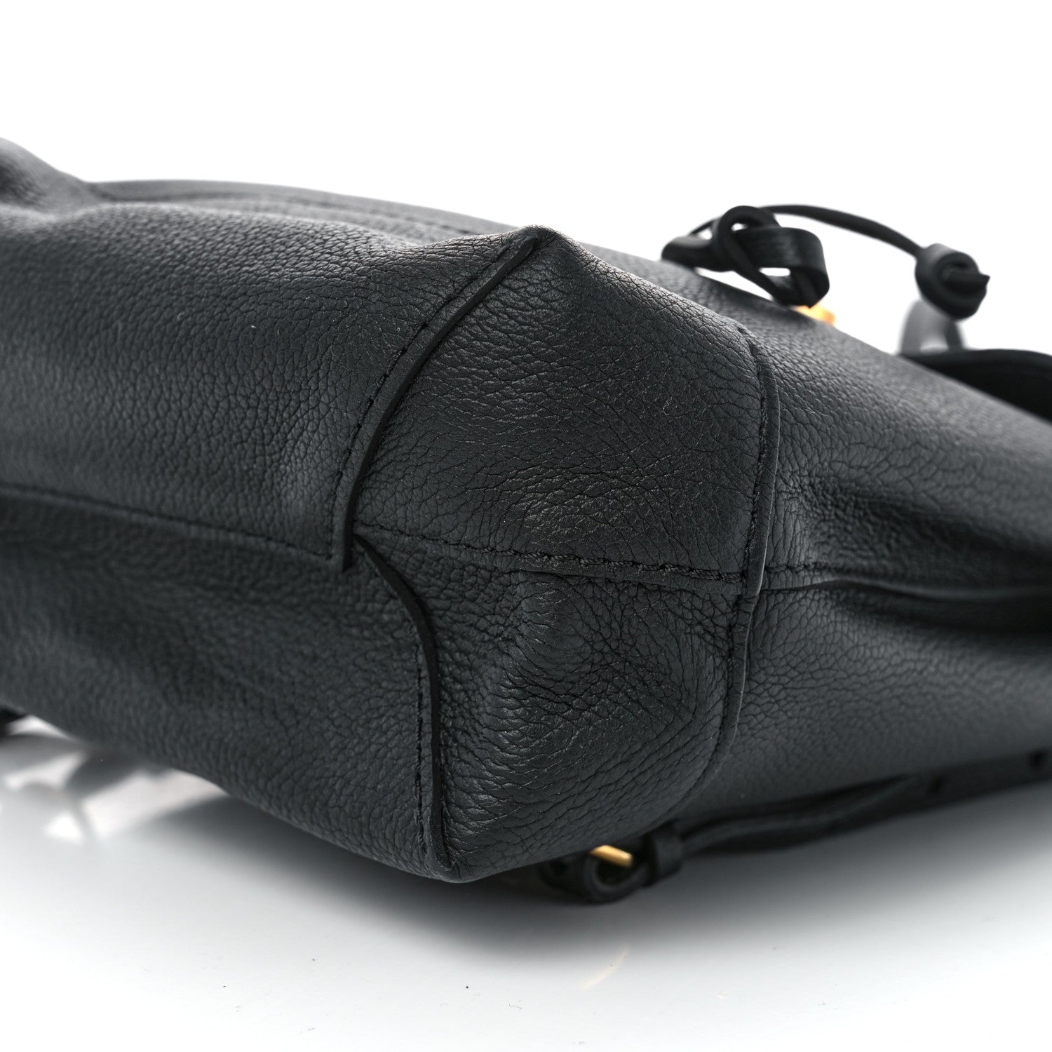 Louis Vuitton Calfskin Lockme Mini Backpack Black 10 of 10