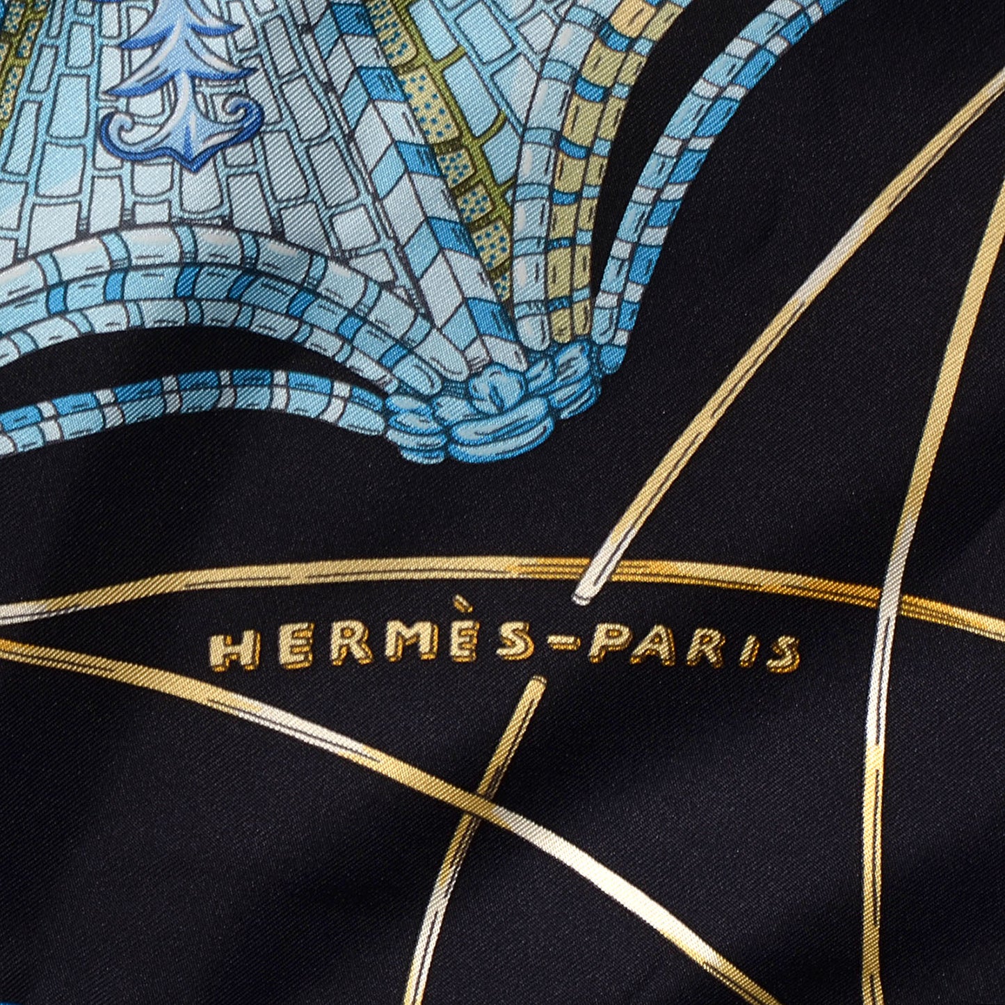 Silk Les Domes Celestes Scarf 90