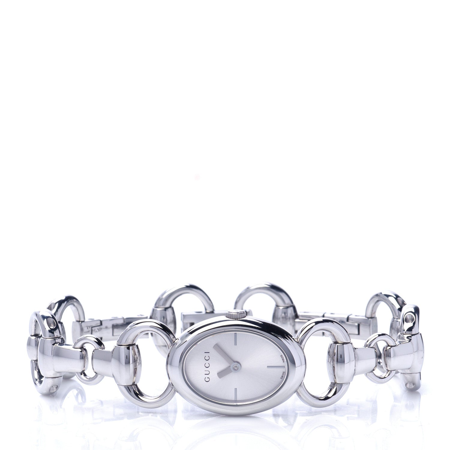 Gucci Stainless Steel 20mm Tornabuoni Quartz Watch 2 of 5