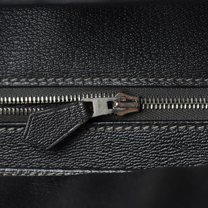 Hermes Shiny Porosus Crocodile Birkin 40 Graphite 17 of 45