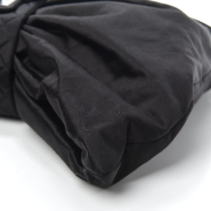 Chanel Satin Large Bow Bag Black 9 of 9