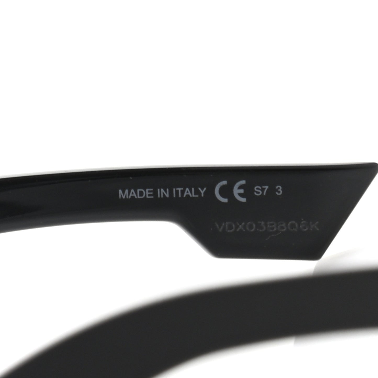 Acetate DiorSo Light 2 Shield Sunglasses Black