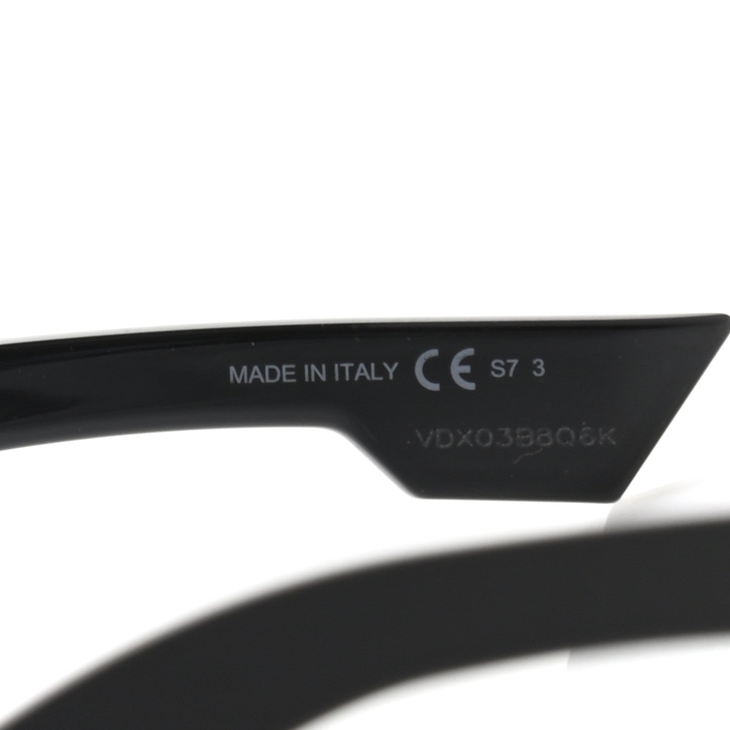 Christian Dior Acetate DiorSo Light 2 Shield Sunglasses Black 8 of 8