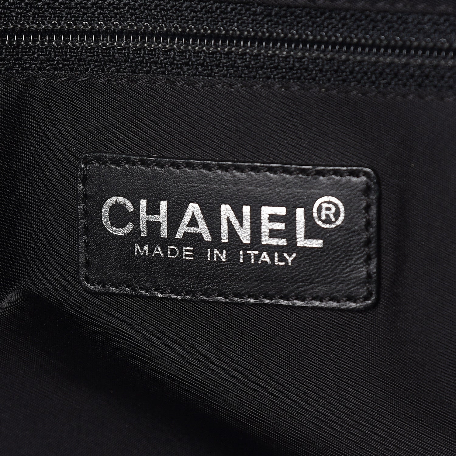 Chanel Nylon Large Travel Tote Black 8 of 13