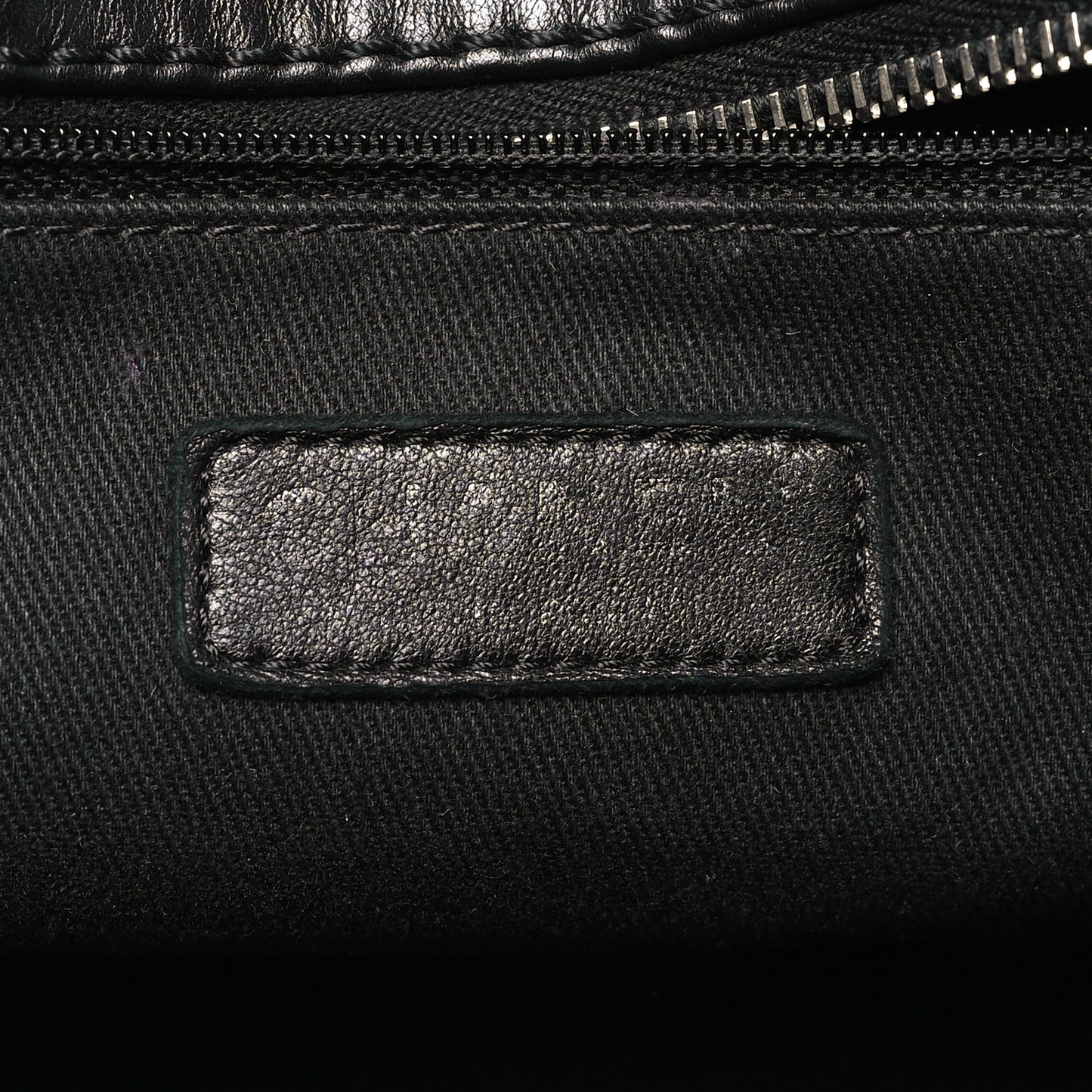 Calfskin Quilted Bowling Bag Black