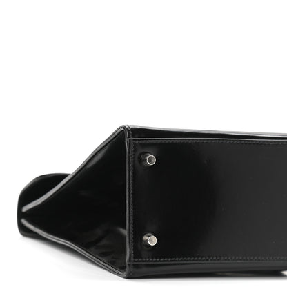 Prada Spazzolato Logo Print Framed Bag Black 8 of 11