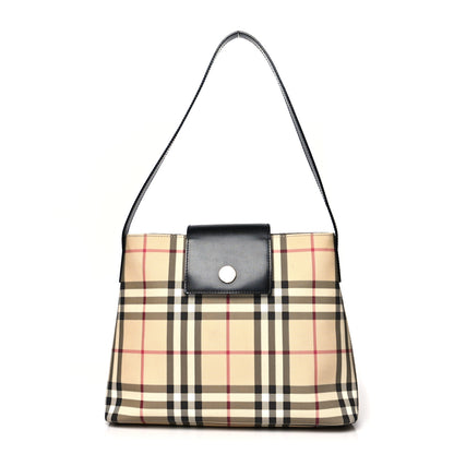Burberry Vintage Check Shoulder Bag Black 1 of 12
