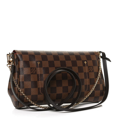 Louis Vuitton Damier Ebene Favorite MM 3 of 13