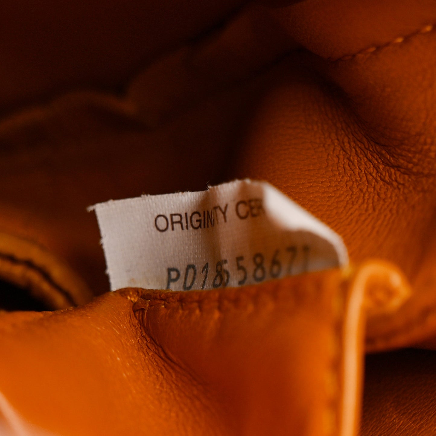 Calfskin Mount Envelope Bag Cob