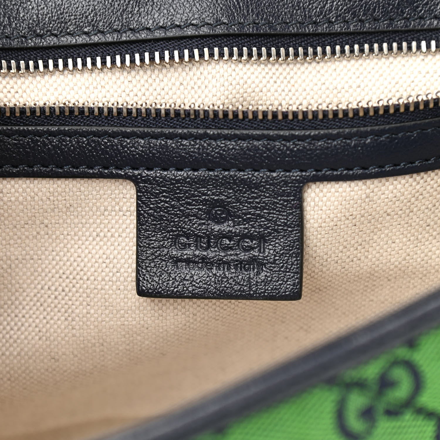 Gucci Monogram Multicolor Matelasse Diagonal Small GG Marmont Shoulder Bag Green Blue 5 of 9
