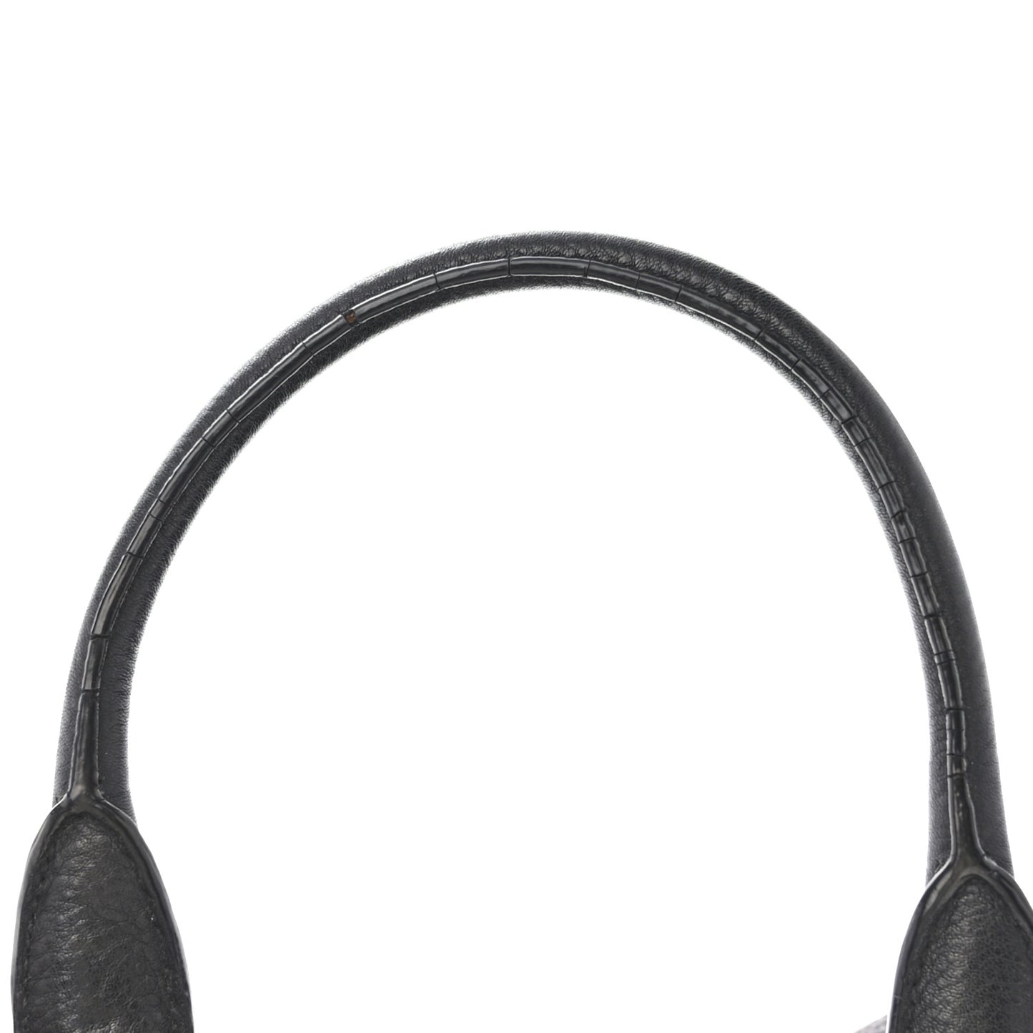 Vitello Daino Shopping Satchel Black