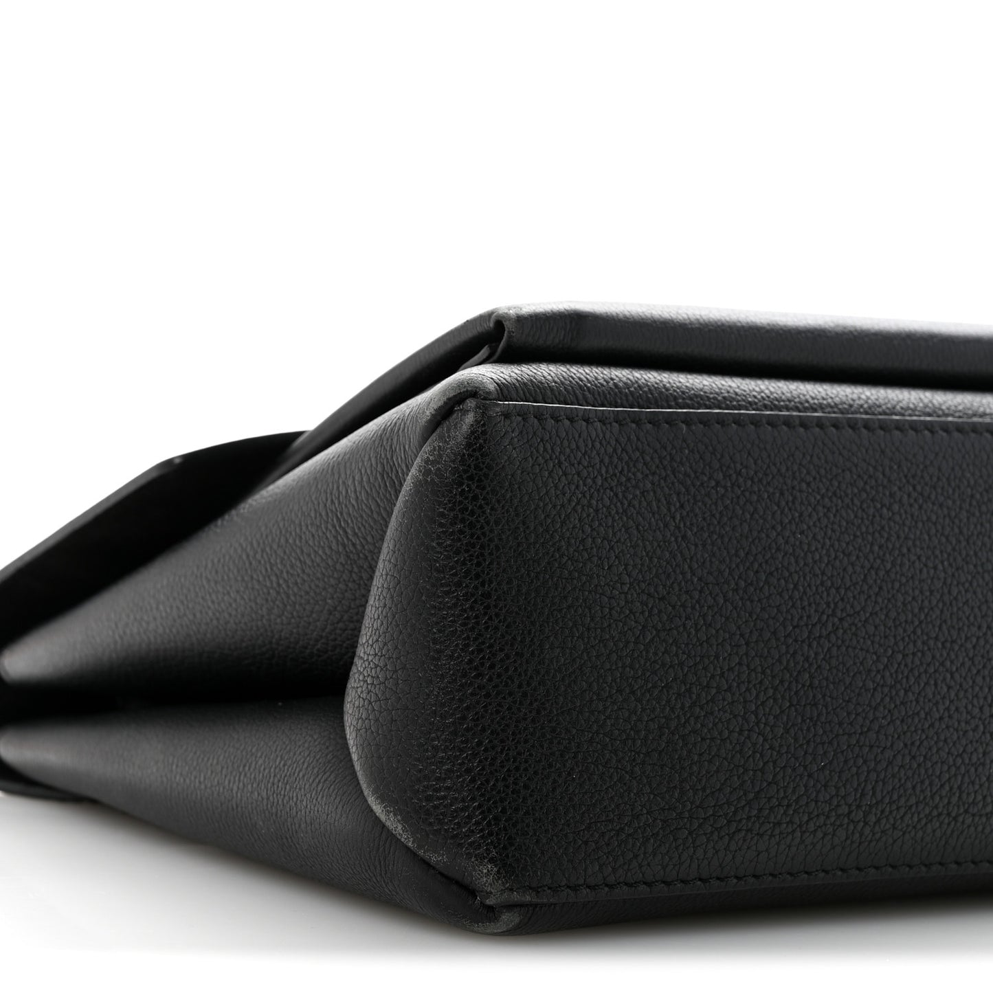 Soft Calfskin My Lockme Studs Black