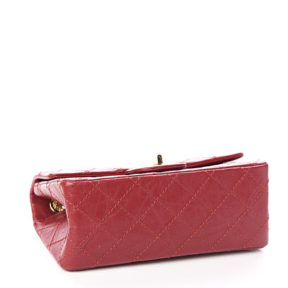Chanel Aged Calfskin Quilted 2.55 Reissue Mini Flap Red 3 of 10