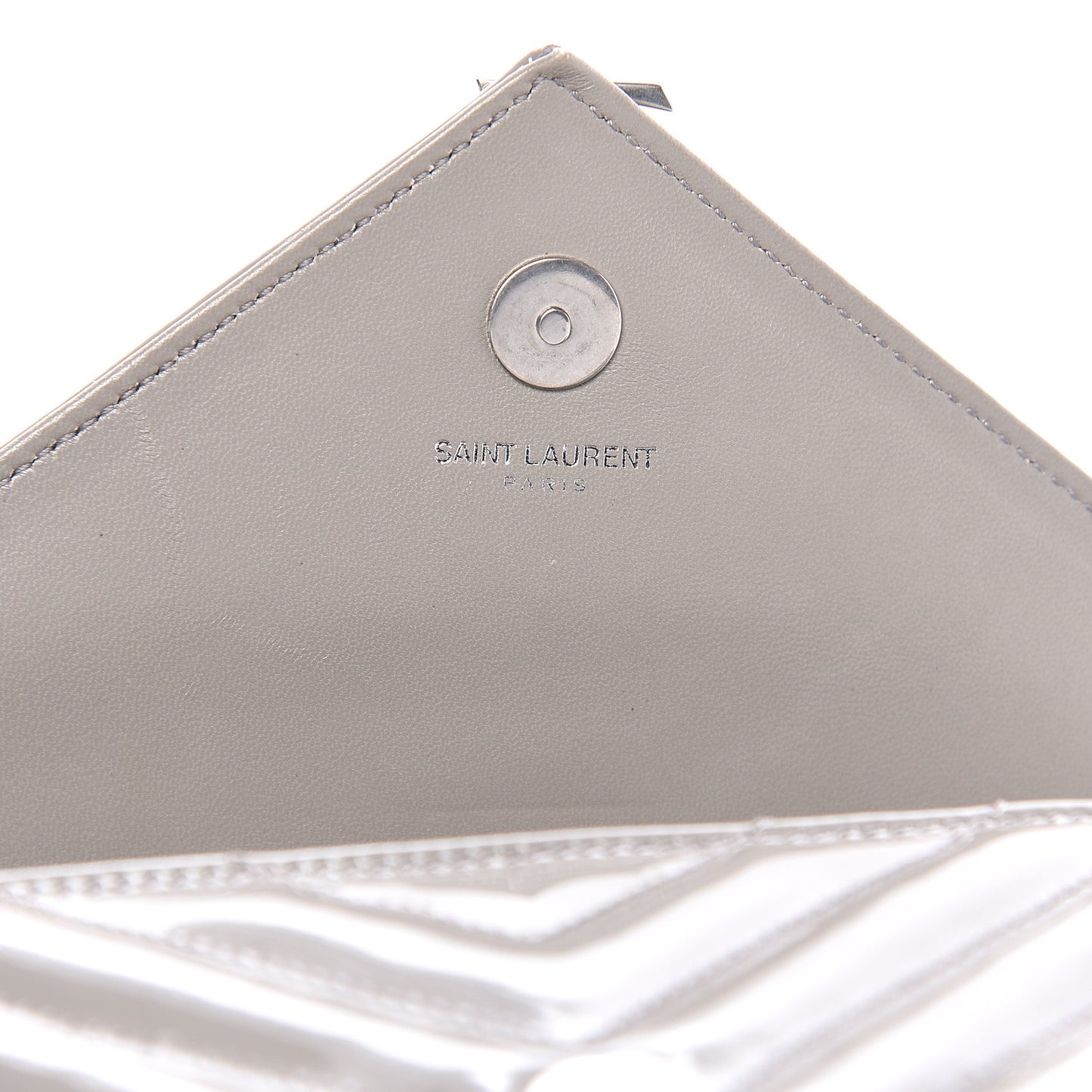 Patent Chevron Classic Monogram Baby Chain Bag