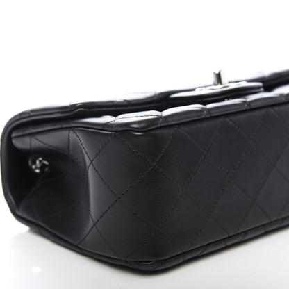 Chanel Lambskin Quilted Mini Rectangular Flap Black 5 of 9