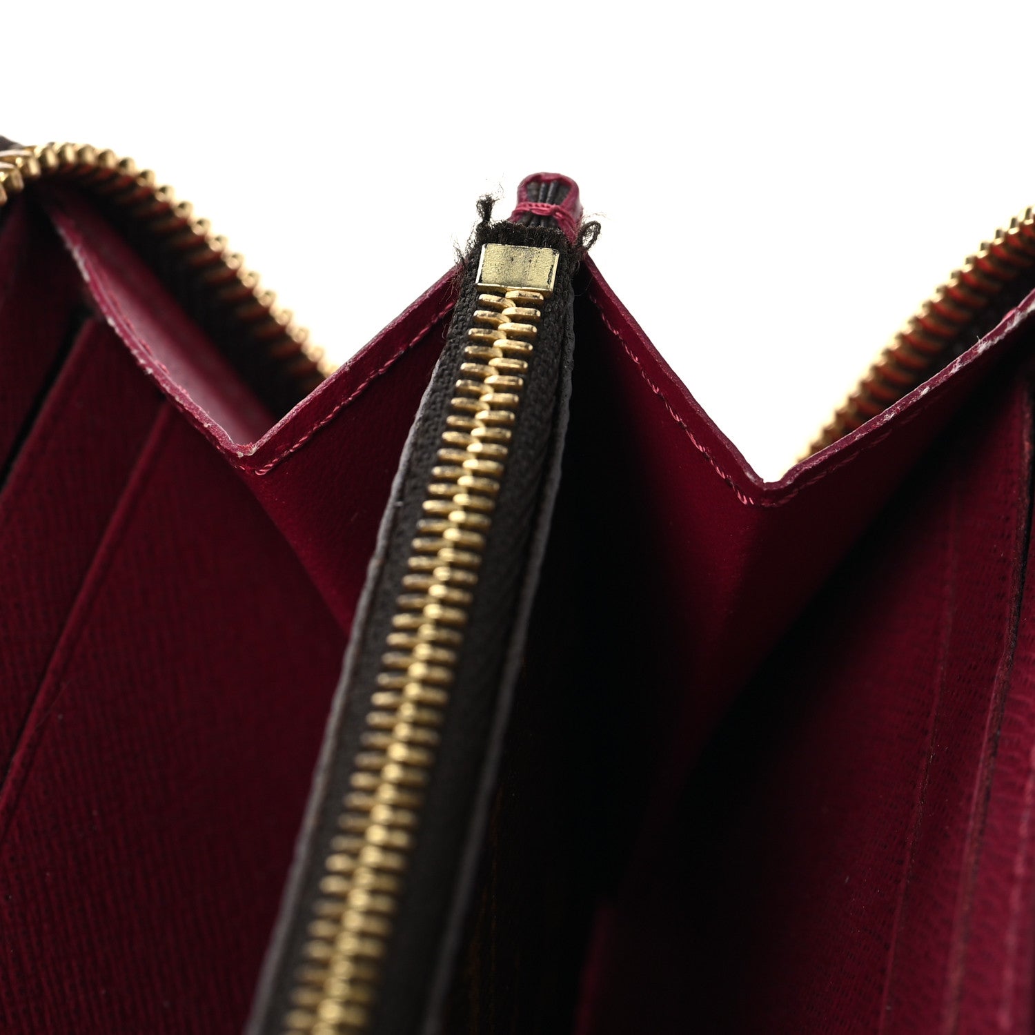 Louis Vuitton Monogram Clemence Wallet Fuchsia 7 of 8