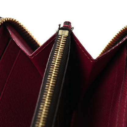 Louis Vuitton Monogram Clemence Wallet Fuchsia 7 of 8
