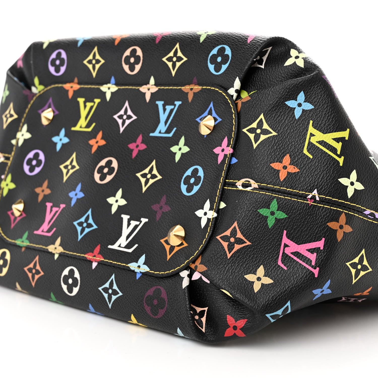 Louis Vuitton Monogram Multicolor Annie GM Black 10 of 13