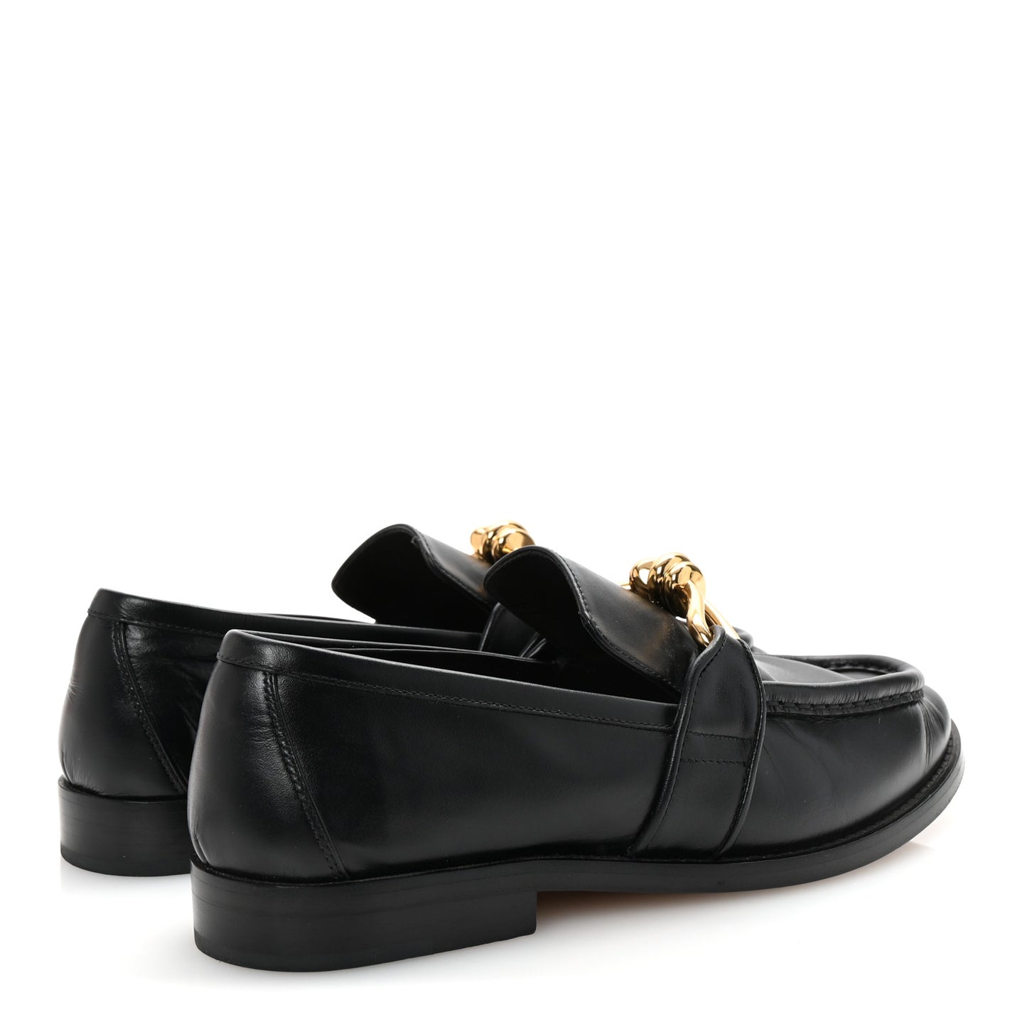 Calfskin Monsieur Loafers 40.5 Black