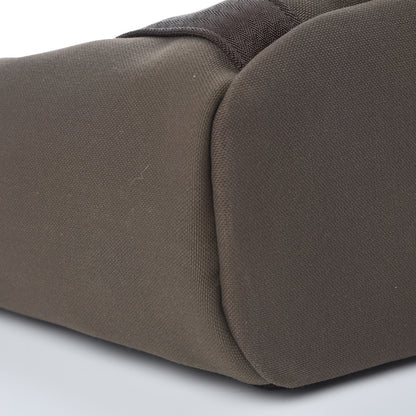Hermes Toile Sac De Pansage Groom Kaki Feu 7 of 11