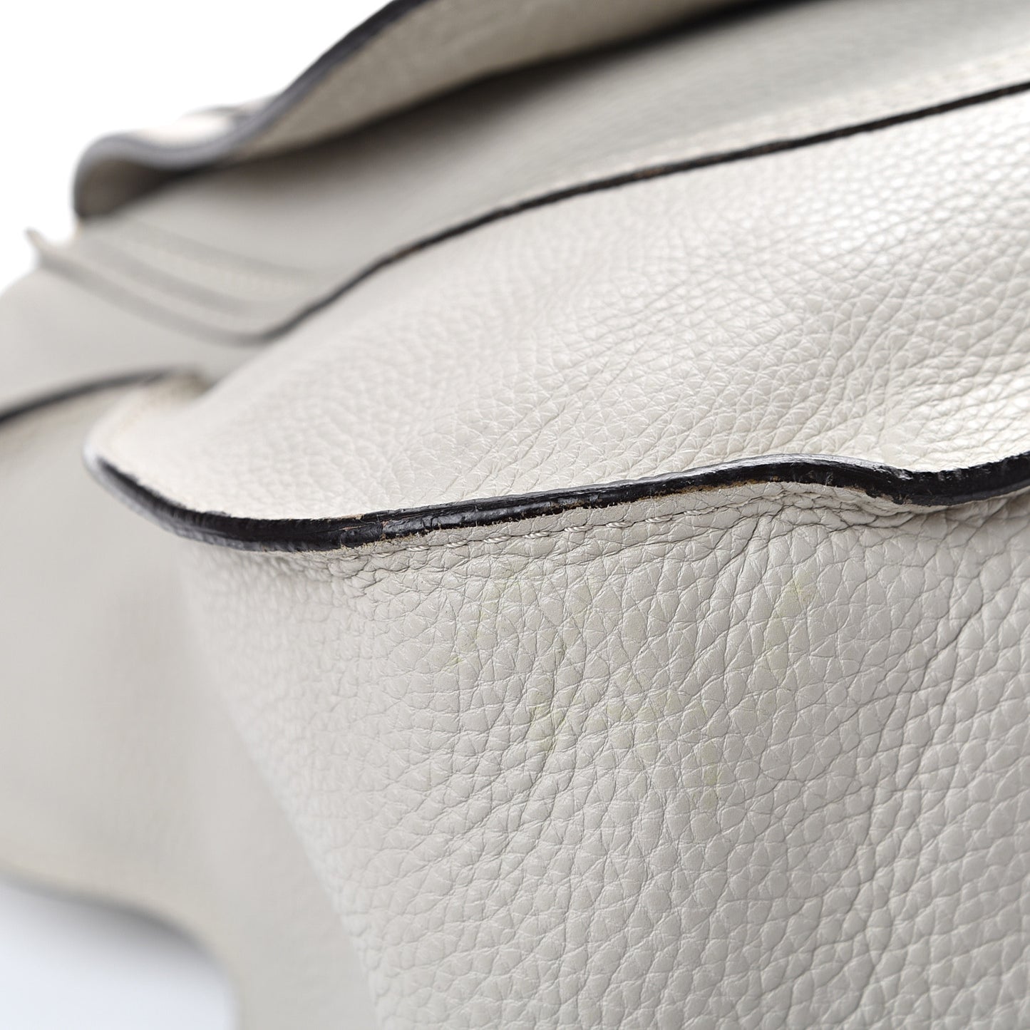 Calfskin Large Marcie Satchel Dove