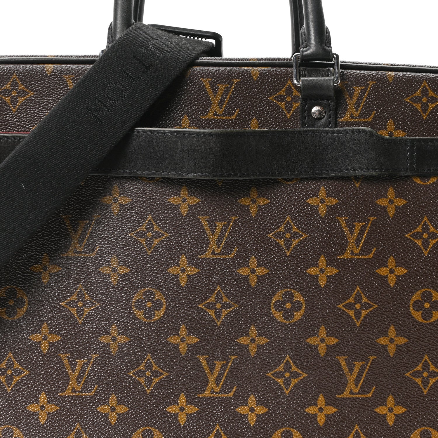 Louis Vuitton Monogram Macassar Porte-Documents Voyage GM 1874661