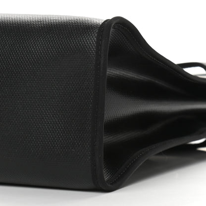 Hermes Toile H Berline Vache Hunter Herbag Zip PM 31 Black Ecru 10 of 12