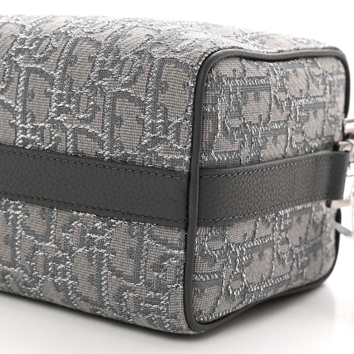 Oblique Jacquard Lingot 22 Bag Silver