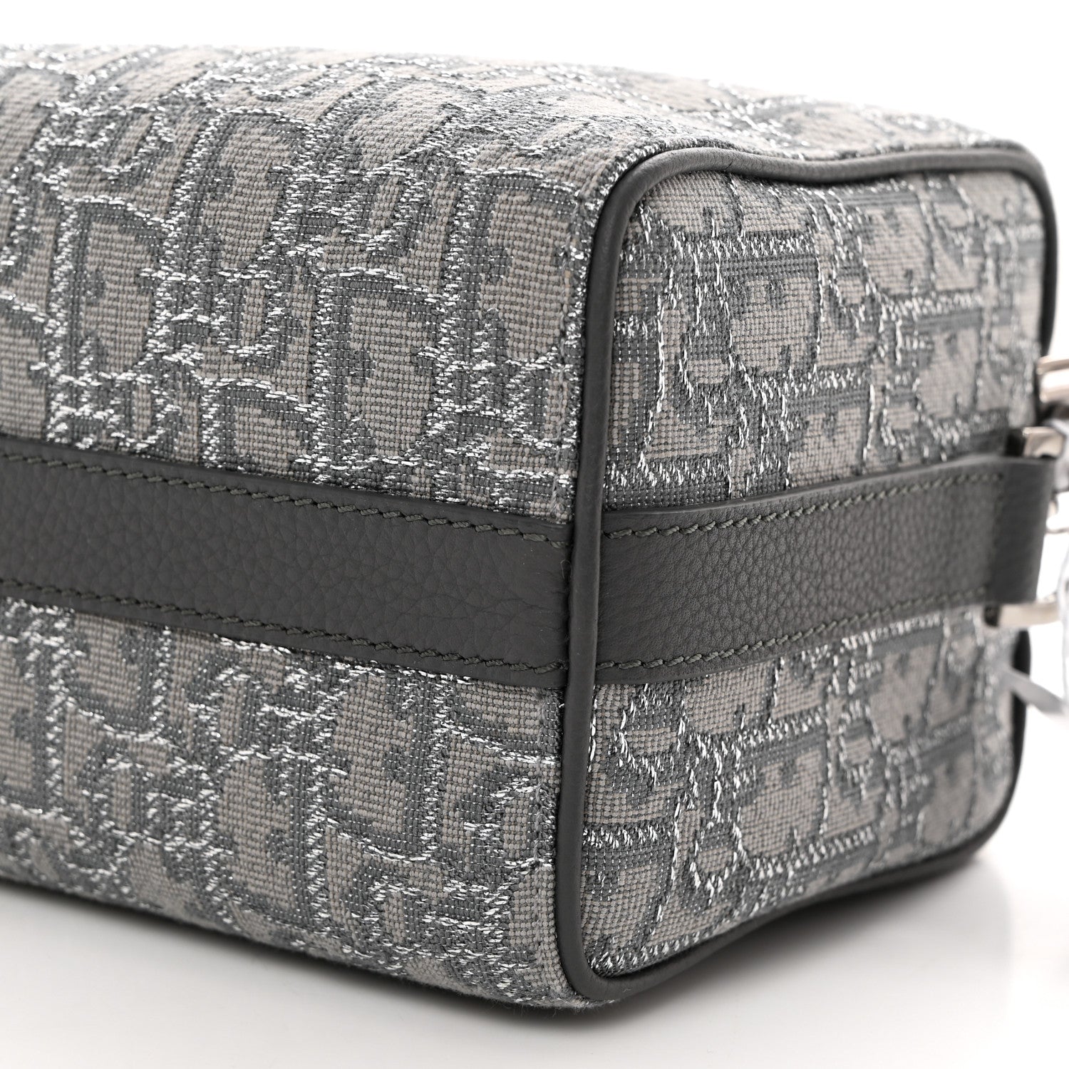 Christian Dior Oblique Jacquard Lingot 22 Bag Silver 11 of 11