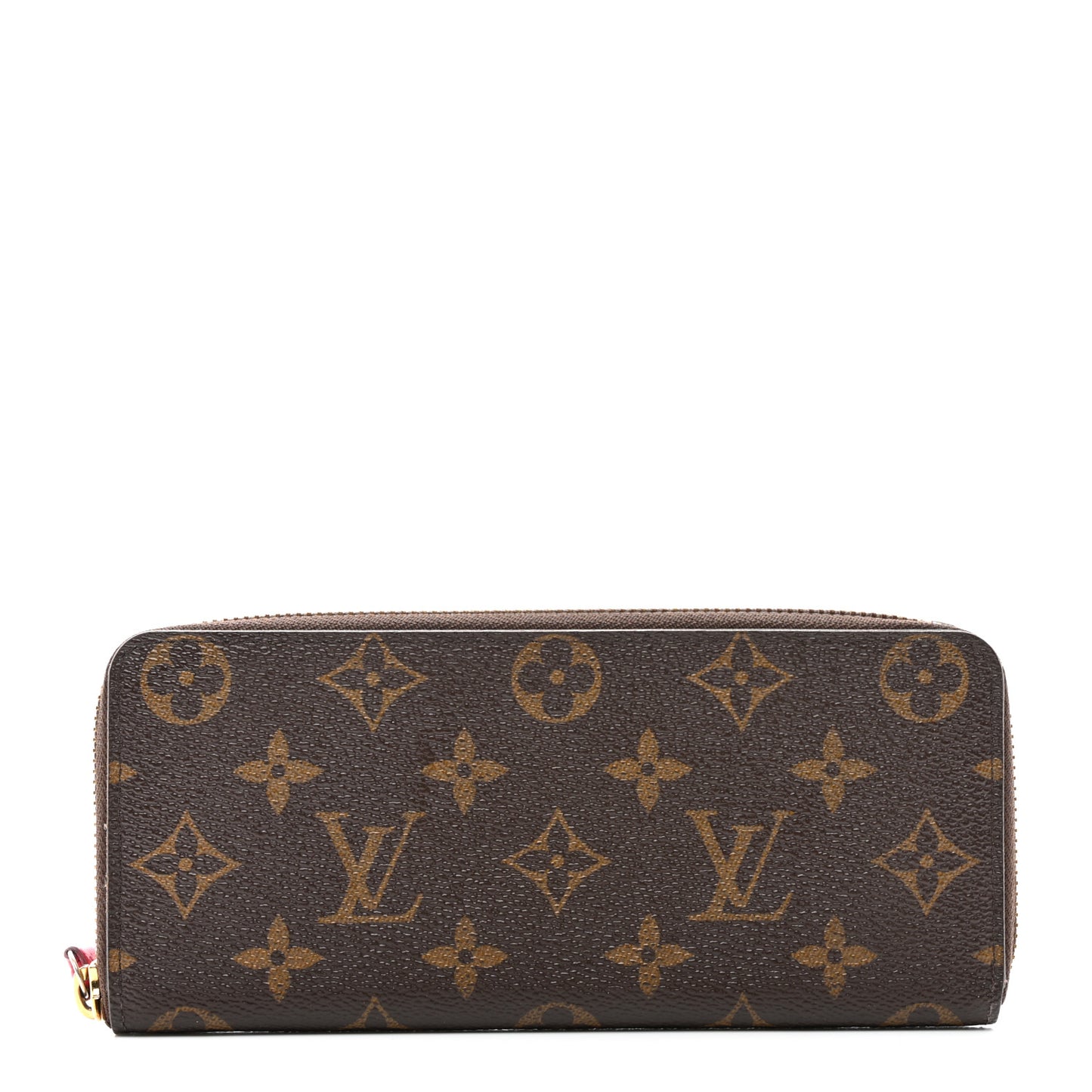 Monogram Clemence Wallet Fuchsia