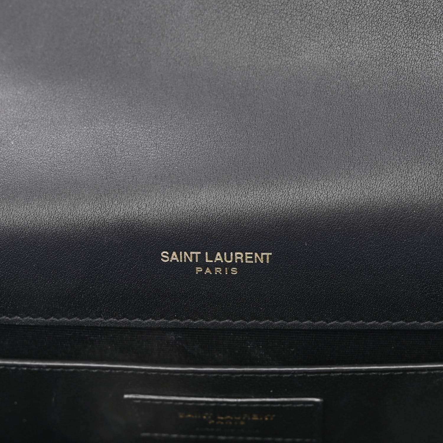 Saint Laurent Calfskin Polka Dot Print Medium Monogram Kate Satchel Black 6 of 10